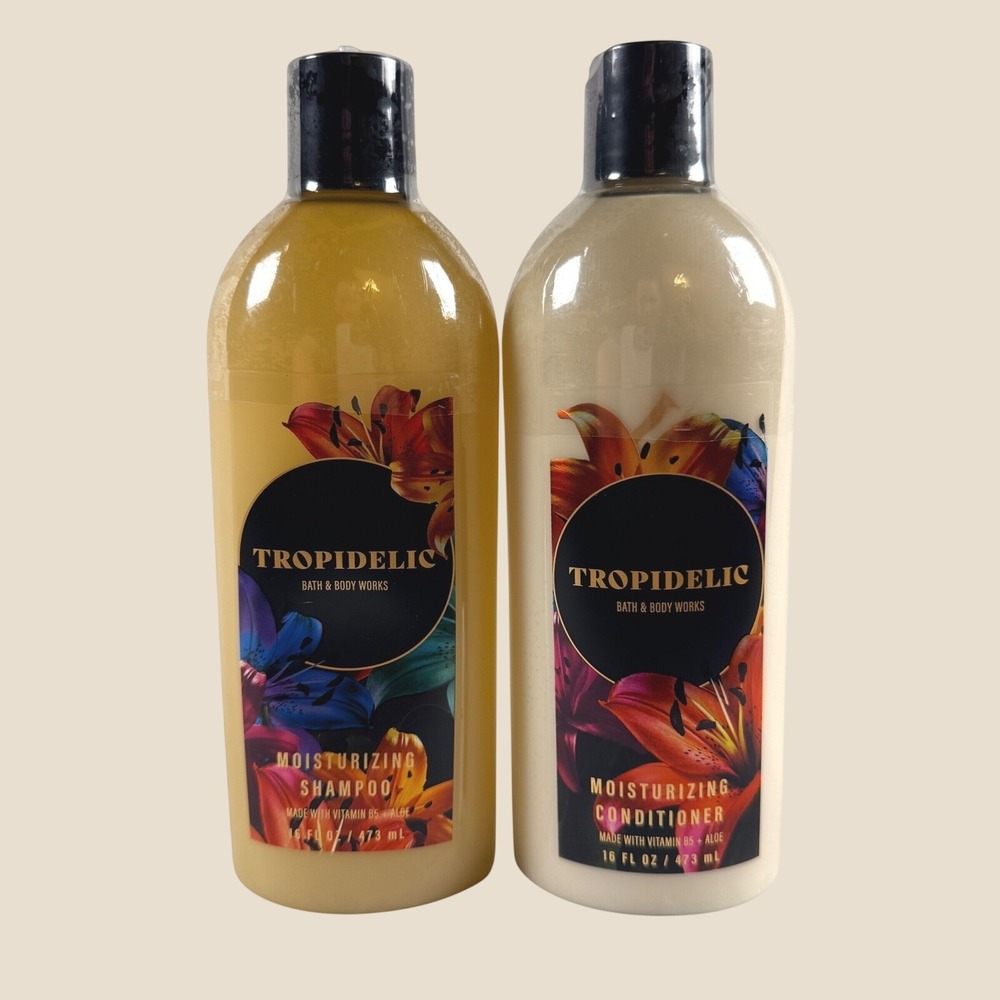 Bath and Body Works Tropidelic Shampoo and Conditioner Set 16oz NEW and SEALED